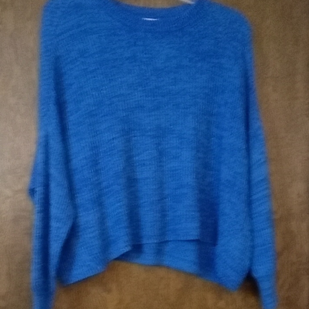 Cotton On Vibrant Blue Crew Neck Sweater